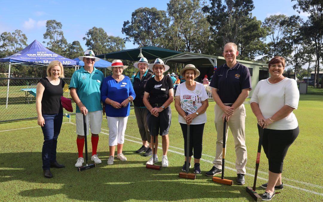 Cr Karen Murphy excited by upgrades to Twin Rivers Mallet Club