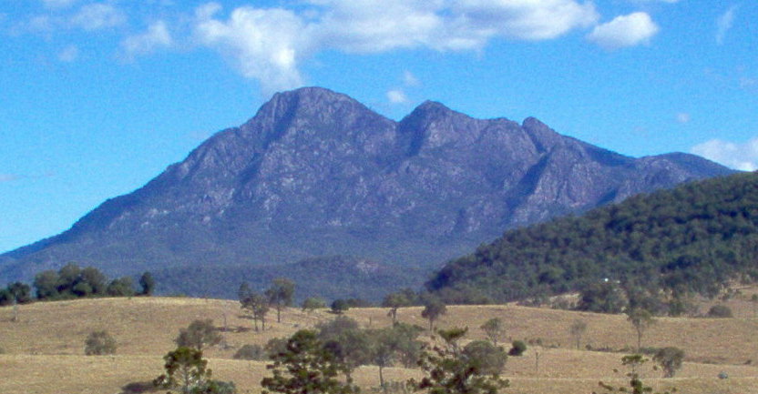 Exhausted man rescued from mountain