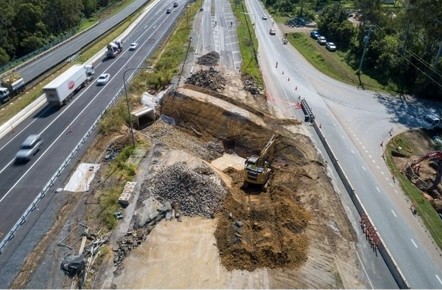 Highway upgrade progresses at Munruben