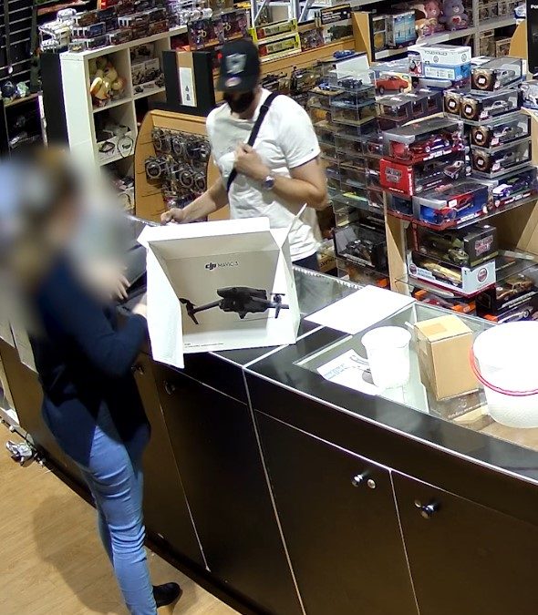 Police hunt for Logan drone thieves